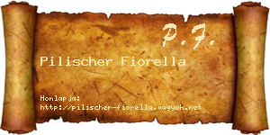 Pilischer Fiorella névjegykártya